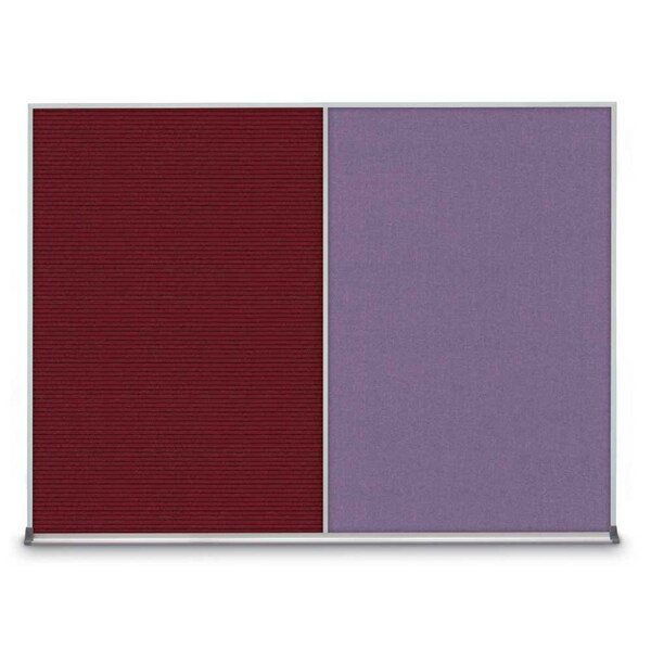Triple Door Radius Corkboard, 72"X36", B